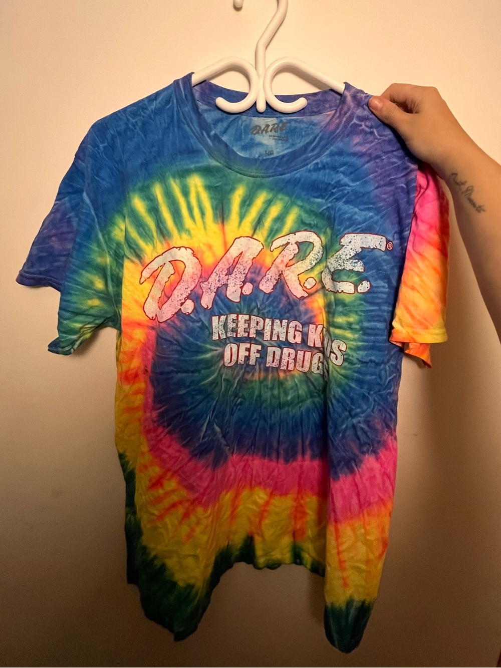 DARE Tie-Dye Logo T-Shirt
